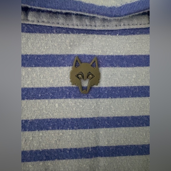 Greyson men’s Erie polo blue stripe size medium Pima cotton blend - Picture 4 of 11